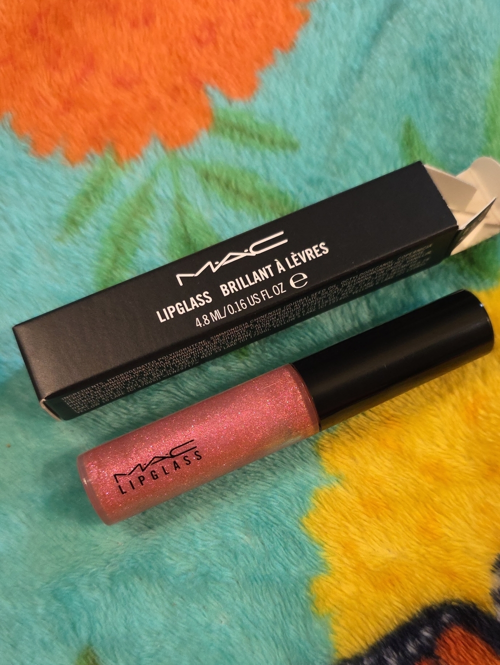 Mac Not Afraid To Sparkle Lipglass Lip Gloss NIB